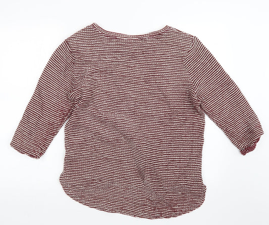Womens UK Size M H&M Red Pullover Jumper
