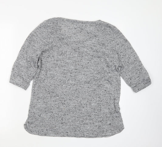 Womens UK Size 14 New Look Grey Pullover Jumper