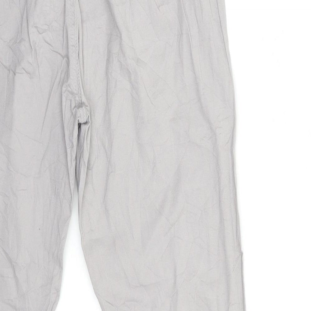 Womens UK Size 29 in miss cherry Regular Fit Grey Trousers