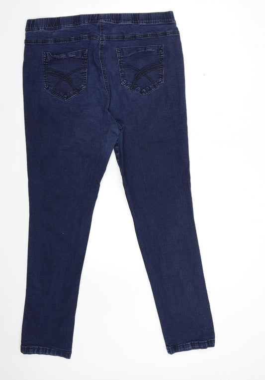 Womens UK Size 38 in Preworn Regular Fit Jegging Blue Jeans