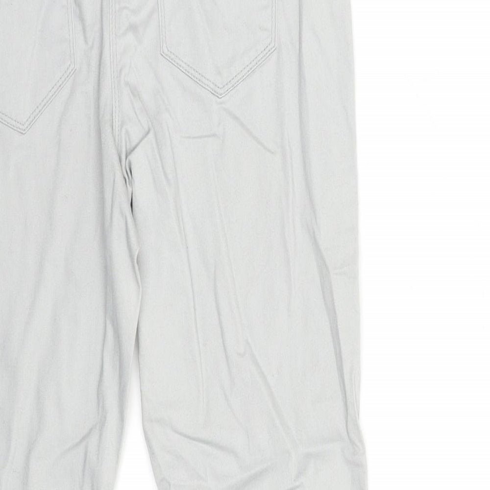 George Womens Grey Denim Skinny Jeans Size 12 L27 in