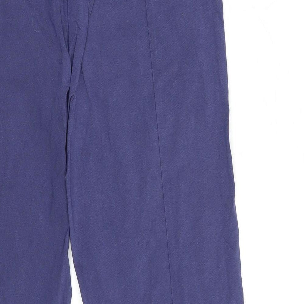 infini moi Womens Blue Trousers Size 14 L27 in