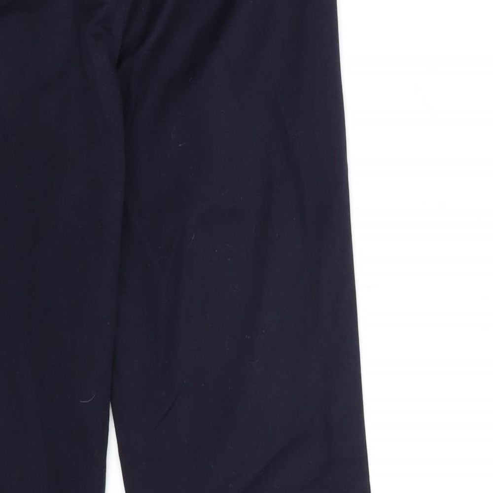 Brook Taverner Womens Blue Trousers Size 8 L26 in