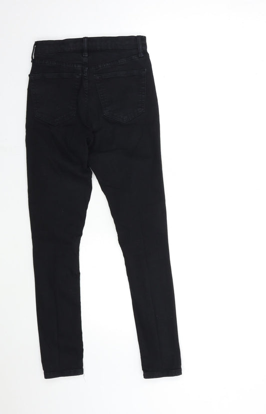 Topshop Womens Blue Denim Skinny Jeans Size 26 in L32 in