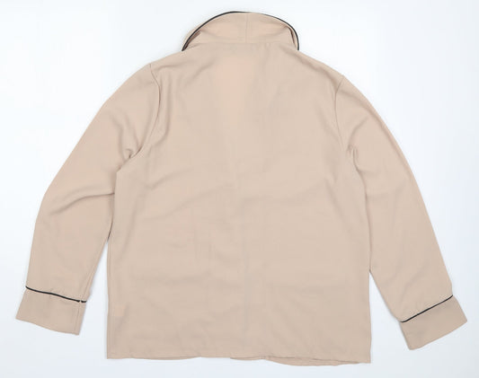 Womens UK Size 12 PRETTYLITTLETHING Beige Jacket