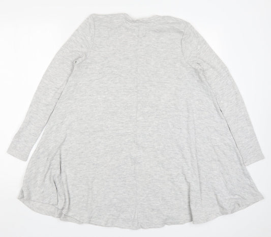 River Island Womens Grey A-Line Size 8 - Be Your Own Kid of Beautiful
