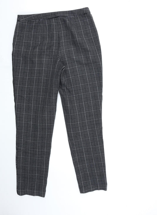Womens UK Size 8 Atmosphere Regular Fit Black Trousers