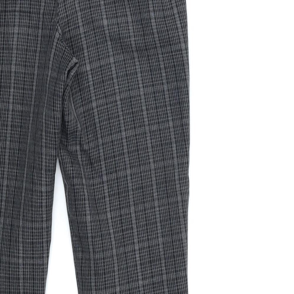 Womens UK Size 8 Atmosphere Regular Fit Black Trousers