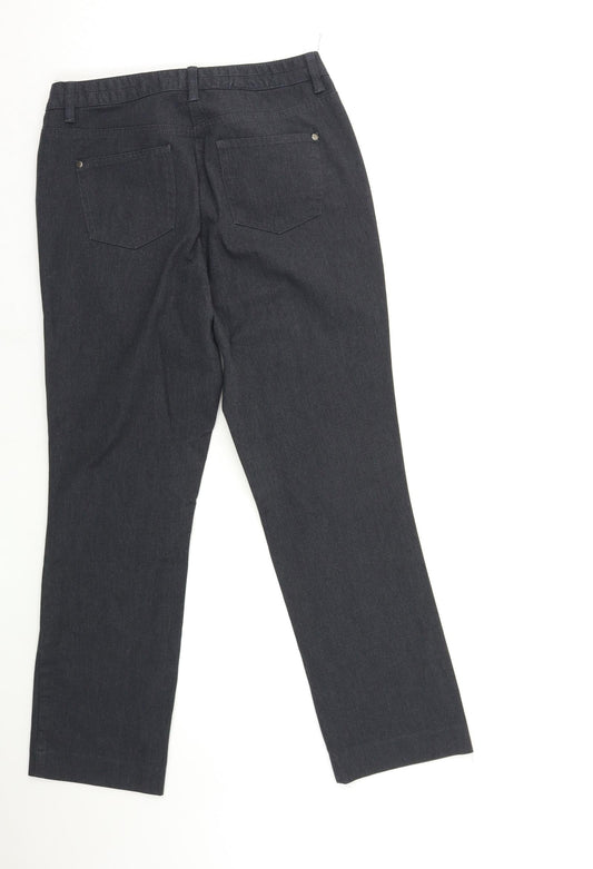 Maine Womens Grey Trousers Size 28 in L27 in