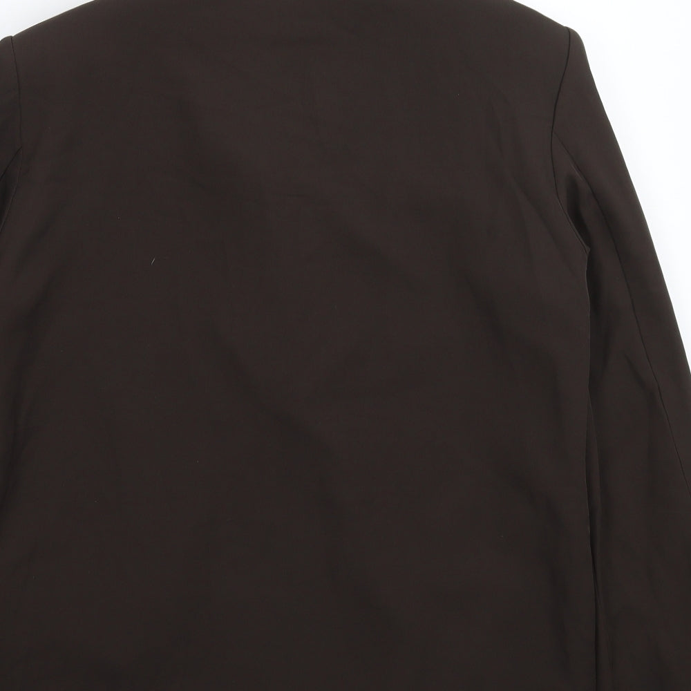 PRETTYLITTLETHING Womens Black   Jacket Blazer Size 6