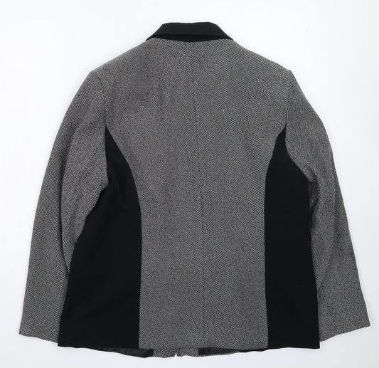 Womens UK Size 18 Oscar B Grey Jacket