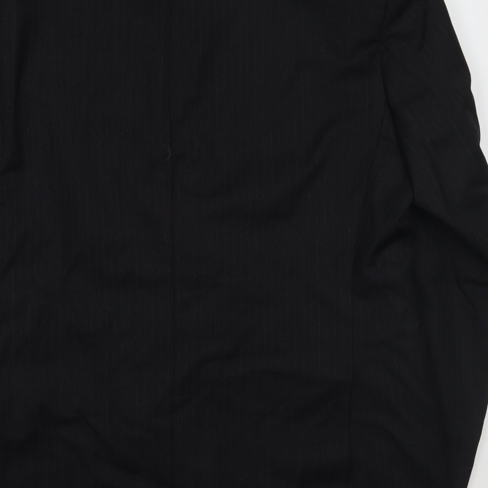 Mens UK Size 44 Marks and Spencer Regular Black Suit Jacket
