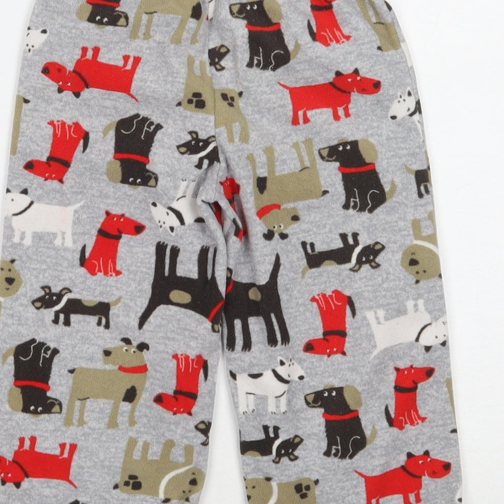 Carters Boys Grey Animal Print Pyjama Pants Size 2 Years