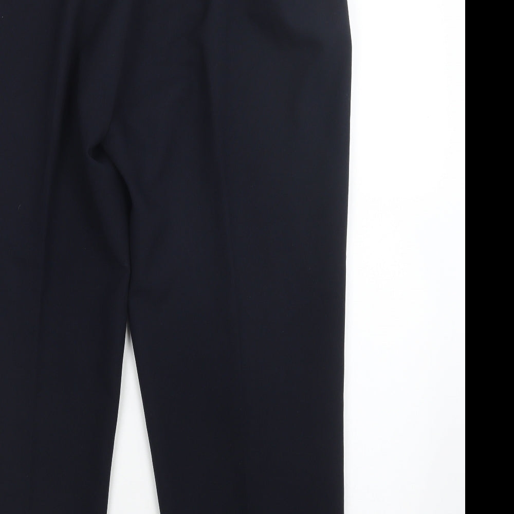 Womens UK Size 18 slimma Regular Fit Blue Trousers