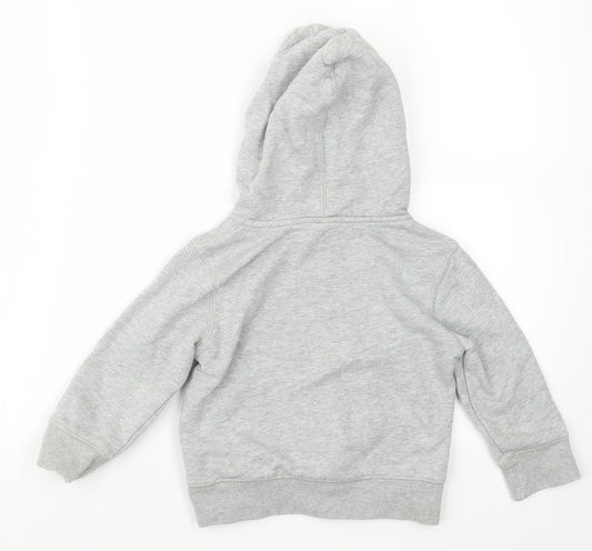 Gap Boys Grey Pullover Hoodie Size 3 Years
