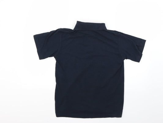 Uneek Mens Blue Polo Size XS