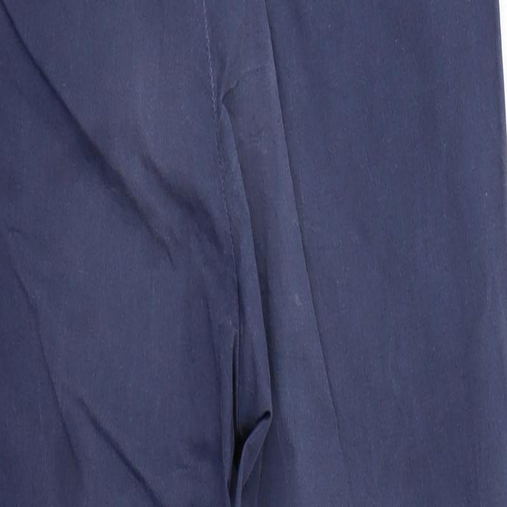Mens UK Size 28 t m lewin Regular Fit Blue Trousers