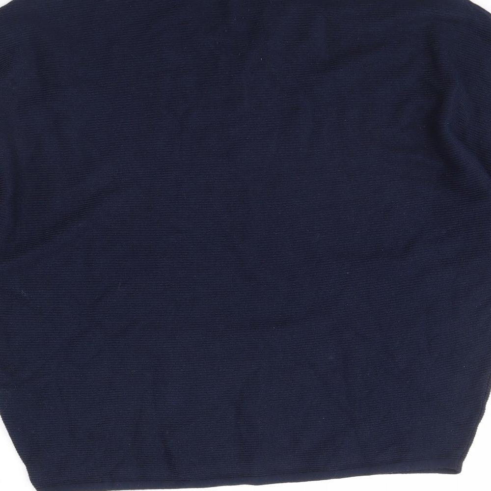 Womens UK Size 12 F&F Blue Basic Blouse