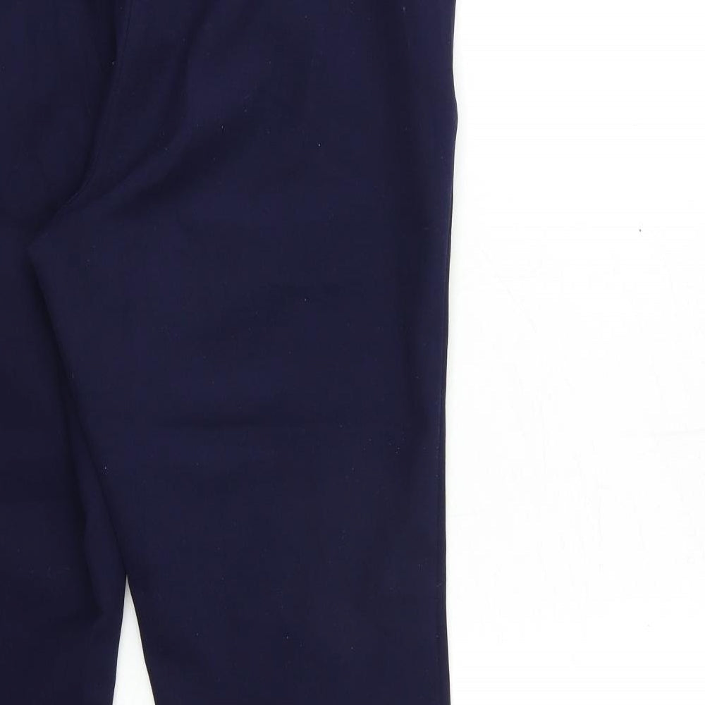Womens UK Size 10 ASOS Regular Fit Blue Trousers