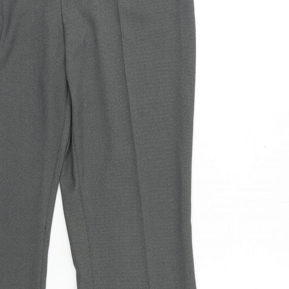 Womens UK Size 18 BHS Regular Fit Grey Trousers