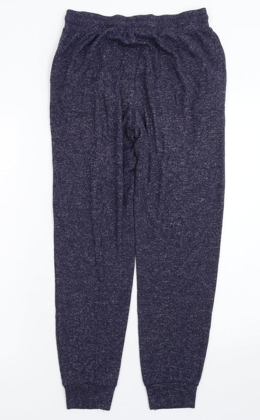 F&F Womens Blue Sweatpants Trousers Size 8 L25 in