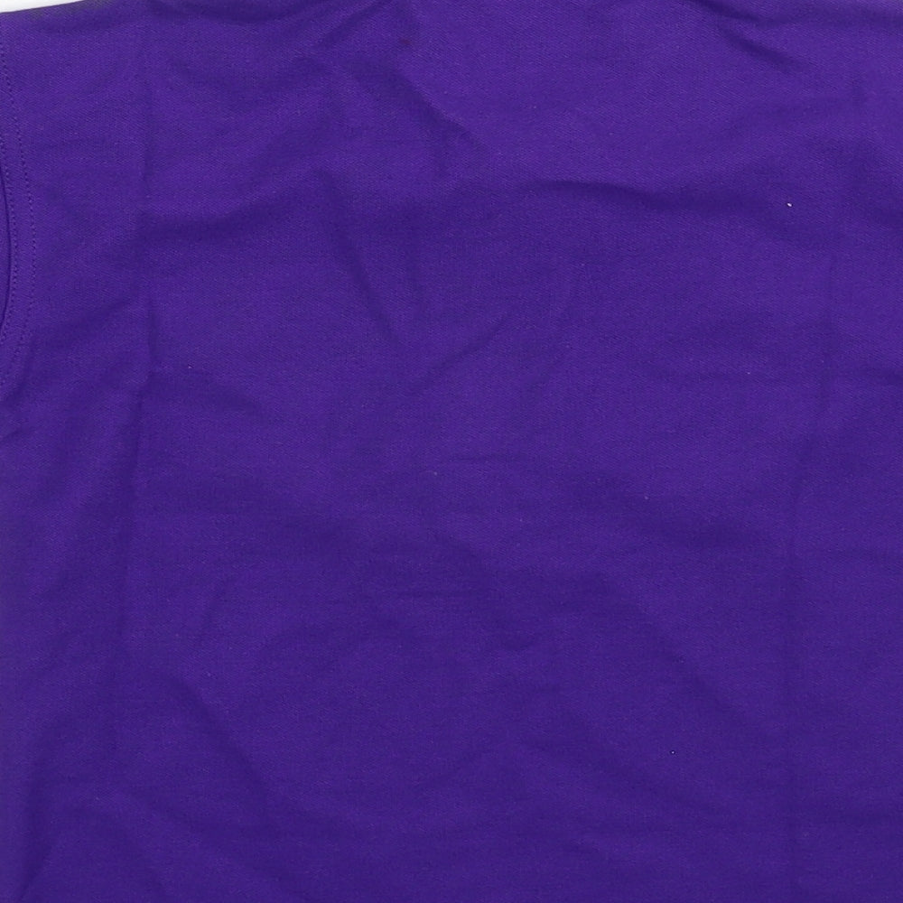 Blue Max Boys Purple Basic Polo Size 3-4 Years