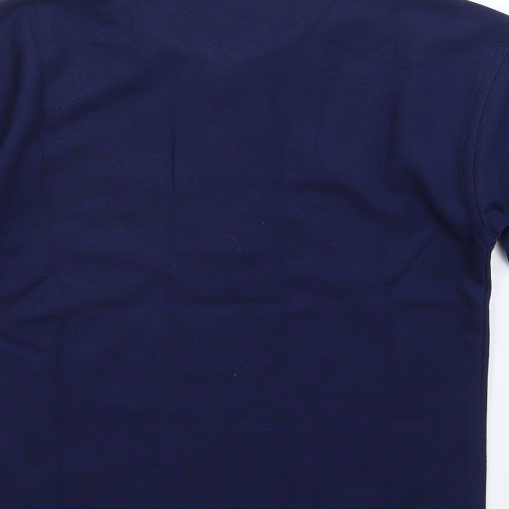 Blue Max Boys Blue Basic Polo Size 5-6 Years