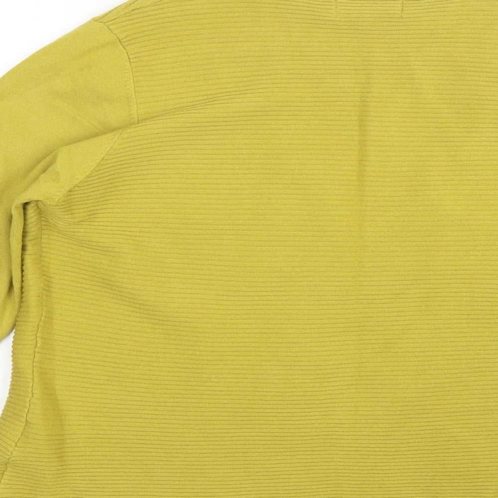 Chianti Womens Green Cardigan Jumper Size L