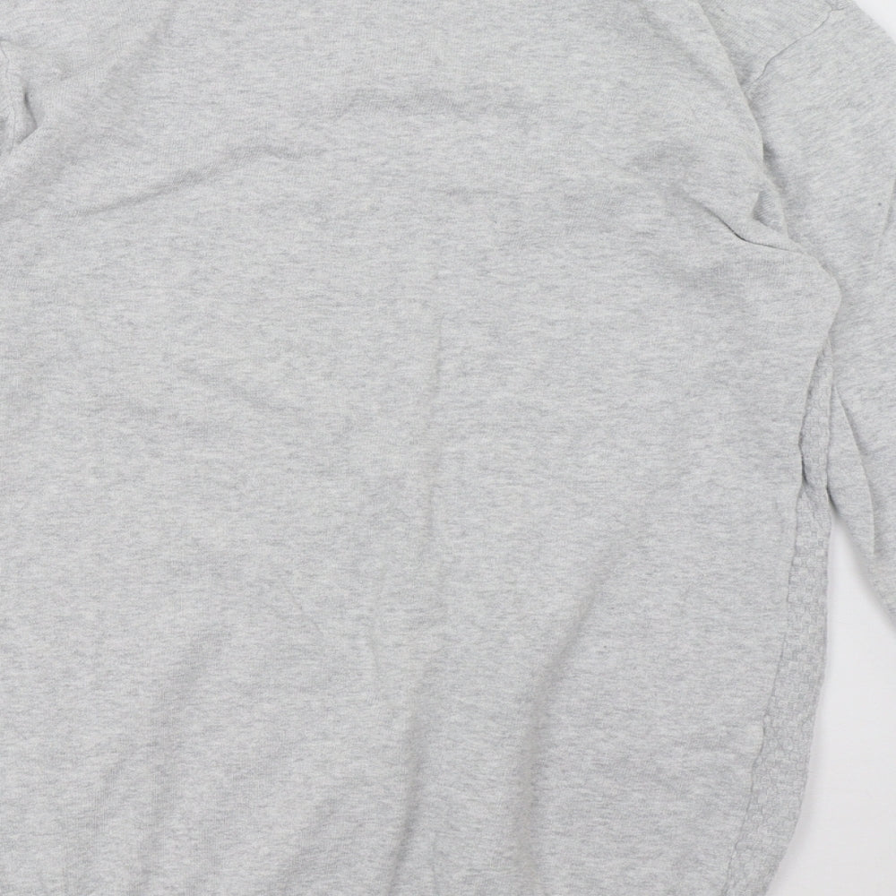 Mens UK Size S Easy Grey Pullover Sweatshirt