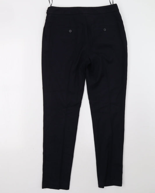 Womens UK Size 8 NEXT Regular Fit Blue Trousers
