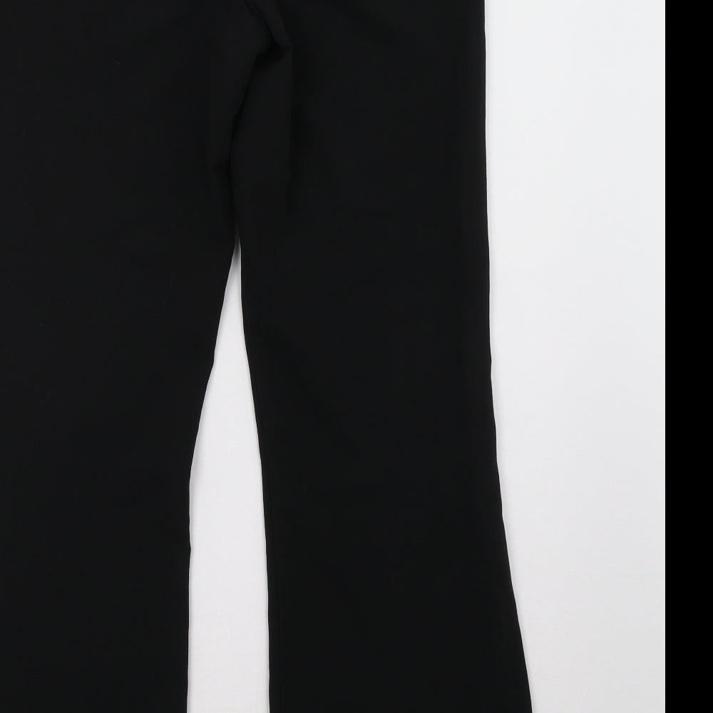 New Look Womens Black Trousers Size 12 L32 in