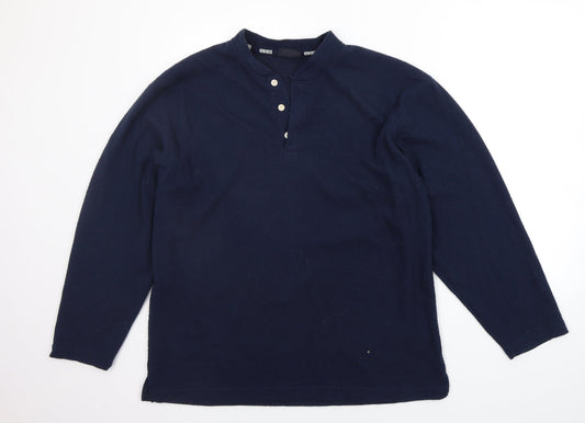 Mens UK Size L ARMANDO Blue Pullover Jumper
