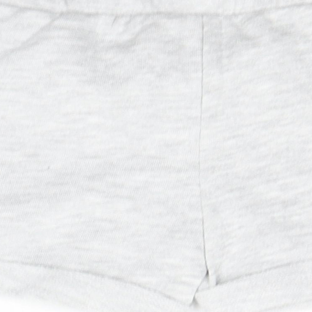FRED & FLO Baby Grey Cropped Trousers Size 6-9 Months