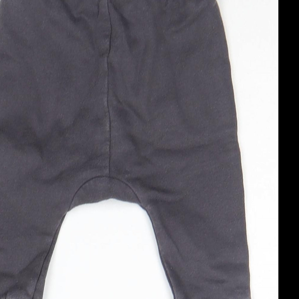 Nutmeg Baby Grey Jogger Trousers Size 0-3 Months