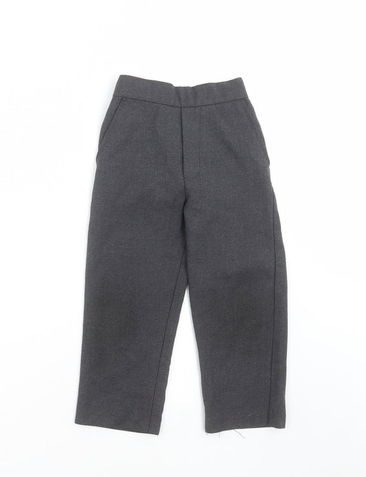 whittakers Boys Grey Dress Pants Trousers Size 5 Years - school