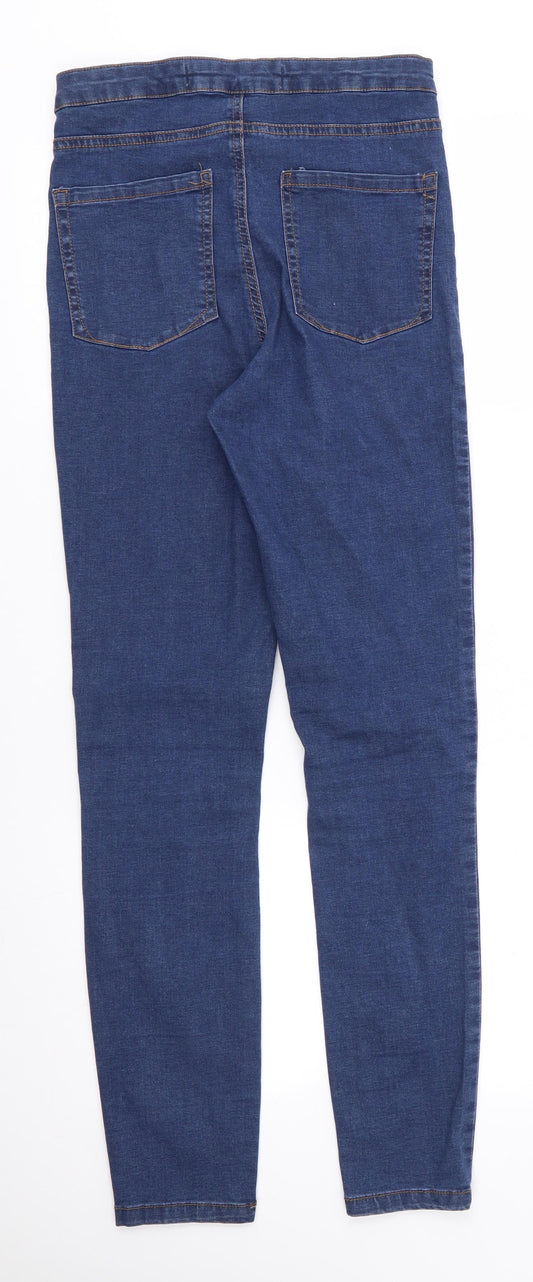 Denim Co Womens Blue Skinny Jeans Size 10 L28 in