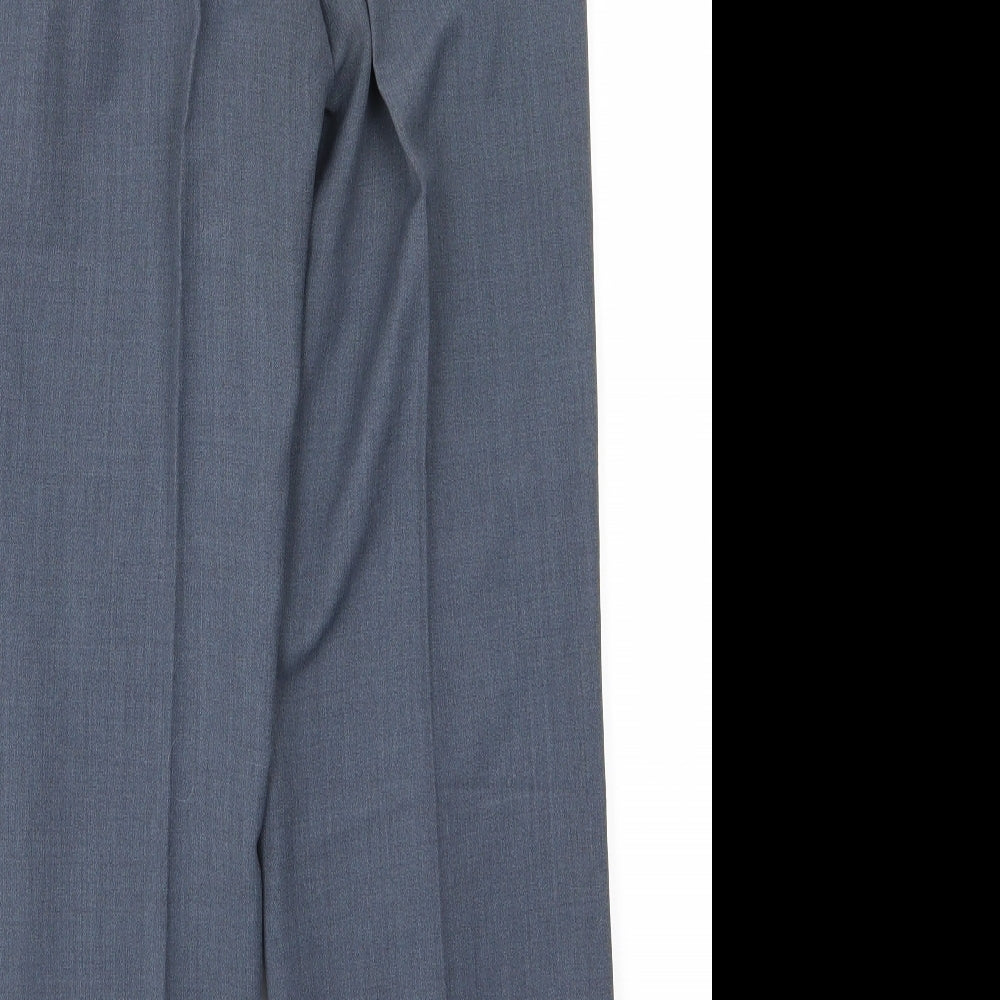 Apriori Womens Blue Trousers Size 12 L27 in