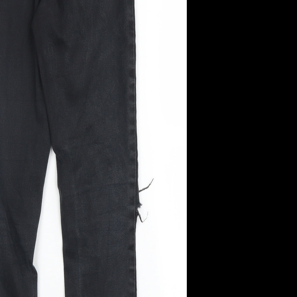 New Look Womens Black Denim Skinny Jeans Size 10 L21 in