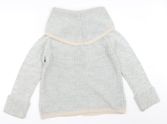 Womens UK Size M Oasis Grey Pullover Jumper