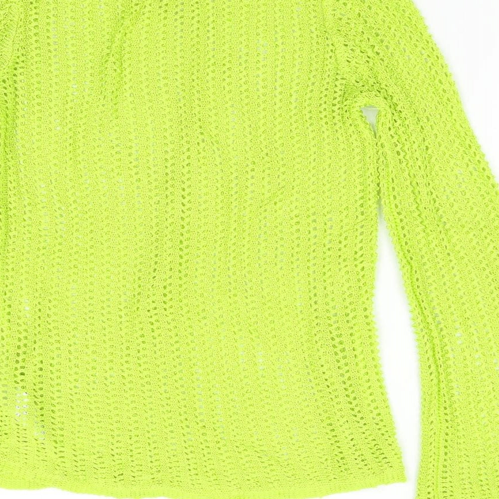 Womens UK Size 8 NEXT Green Pullover Jumper