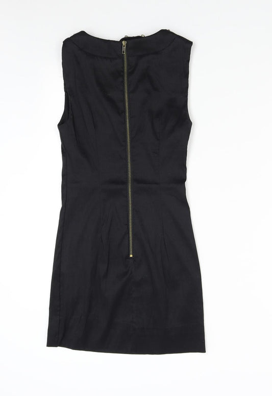 AX Paris Womens Black Shift Size 8