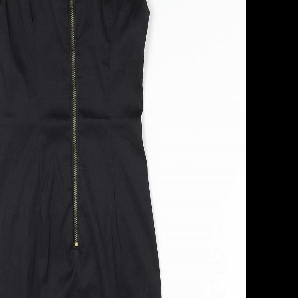 AX Paris Womens Black Shift Size 8