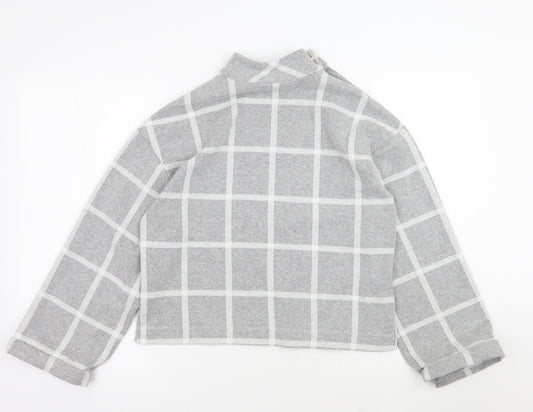 Womens UK Size 10 River Island Grey Pullover Jumper