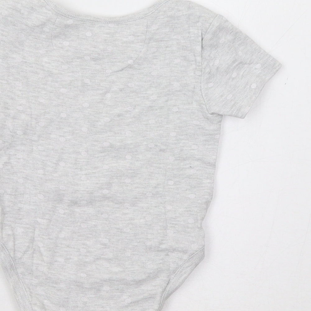 Very Baby Grey Polka Dot Romper One-Piece Size 9-12 Months