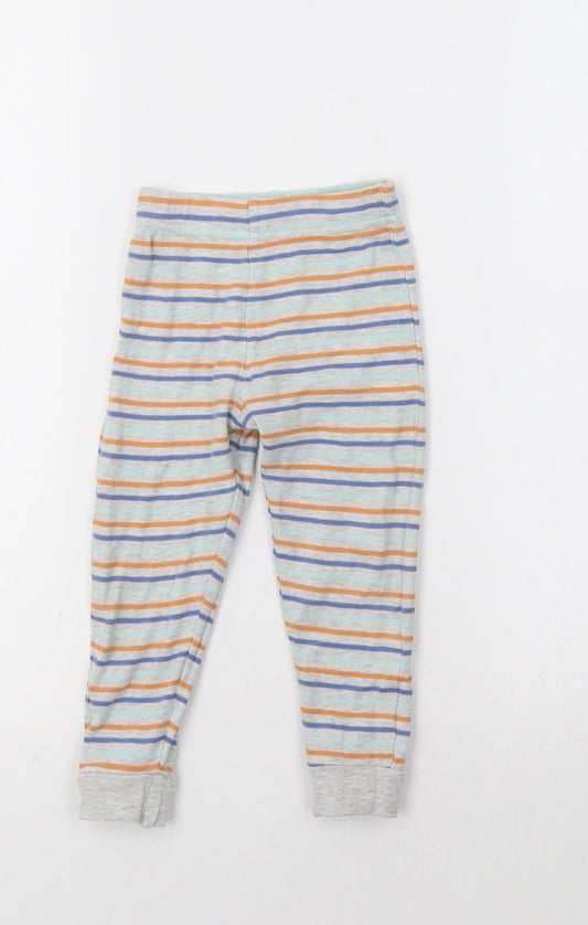 Very Baby Grey Striped Pyjama Pants Size 12-18 Months