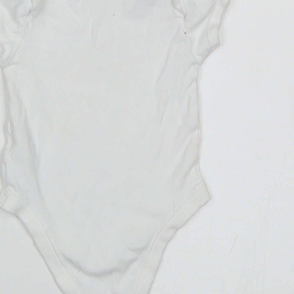 Matalan Girls White Leotard One-Piece Size 3-6 Months