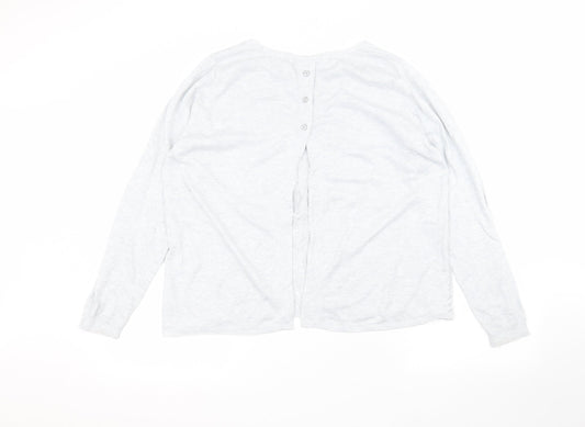 George Womens Grey Cardigan Jumper Size 14