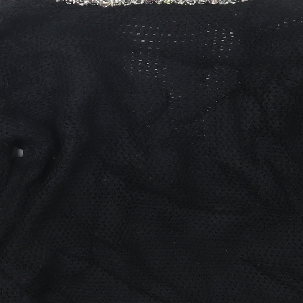 Womens UK Size 8 Marks and Spencer Black Cardigan Jumper