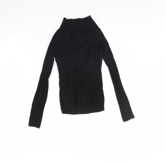 Womens UK Size 12 Miss Selfridge Black Pullover Jumper