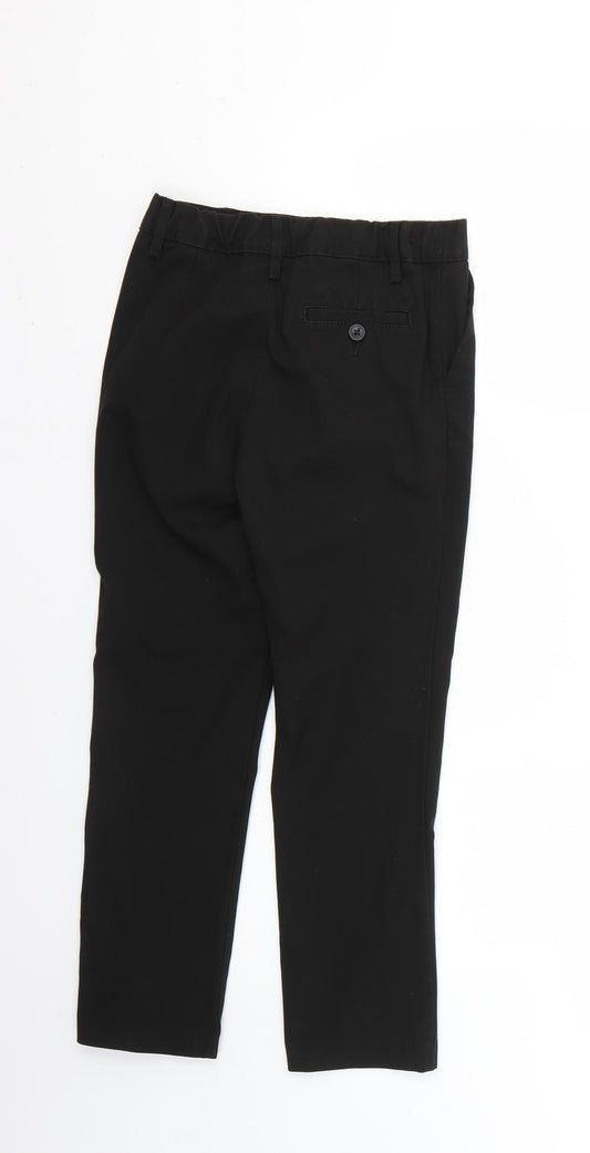 NEXT Boys Black Cropped Trousers Size 10 Years